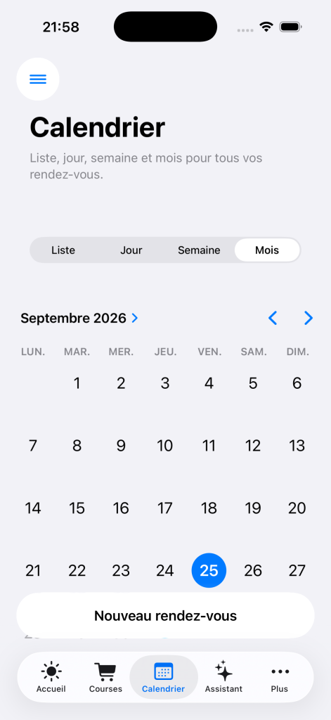 Calendrier